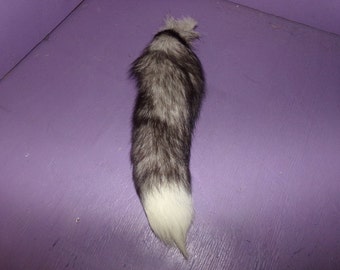 Real animal skin fur parts hide Huge Fox Tail tanned fly fishing