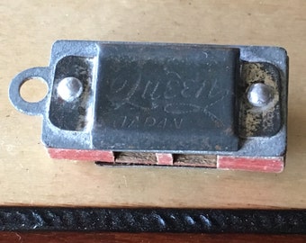 1 - Antique Mini Harmonica Queen Japan Vintage Musical Instrument