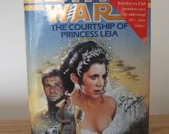 Vintage Star Wars book. Courtship of Princess Leia. Lucasfilm. 1994.