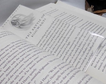 SALE- Harry Potter and The Deathly Hallows Chapter Thirty-One Bookmark- HPDH31