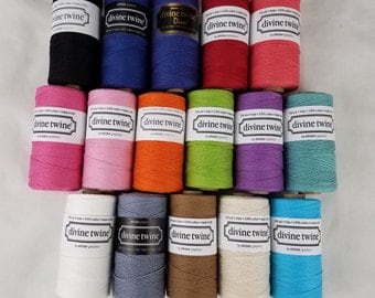 Divine Twine Full Spool Clearance Multiple Colors to Choose From
