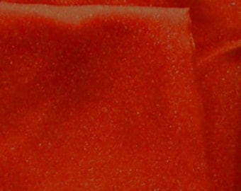 Twinkle Crepon Organza Burnt Orange 44 Inch Fabric by the Yard - 1 yard