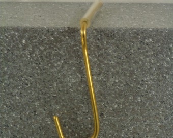 Christmas Stocking Hooks Hangers Holders Bronze for Flat Front Mantles