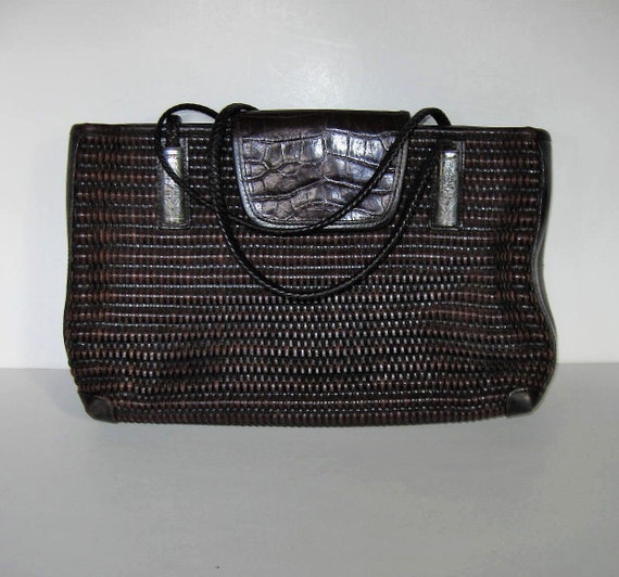 brighton woven purse