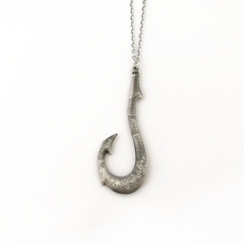 Moana Inspired Maui Hook Necklace