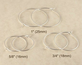 Small Sterling Silver Hoop Earring Set - Hoop Earrings - Thin Hoop Earrings - Sterling Silver Hoops - Tiny Hoop Earrings
