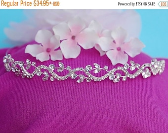 Vine Crystal Bridal Headband Headpiece Wedding Hair Accessory Prom Bridesmade Party Gift Beaded Tiara Jewelry Bridal Accessories