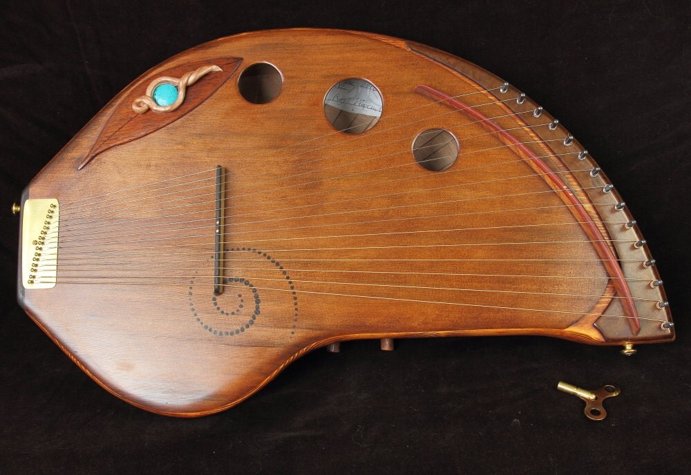 15 note Sprout Zither pins Harp like sounding musical
