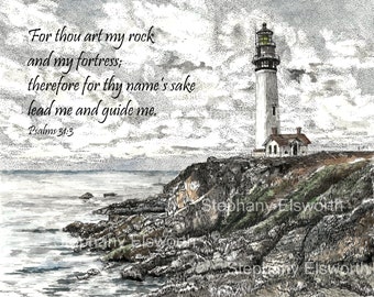 lighthouse scripture – Etsy