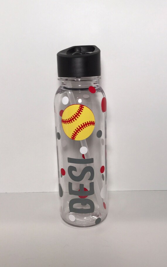 Personalized Softball Water Bottles Great Team gifts