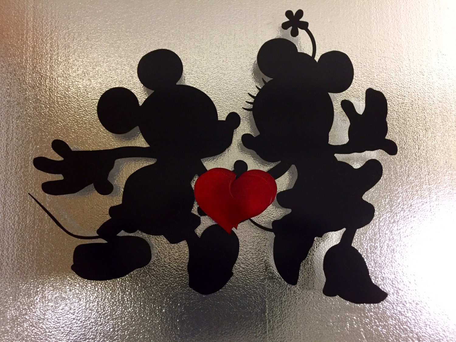 Mickey and Minnie Disney Metal Wall Art Disney Art Mickey