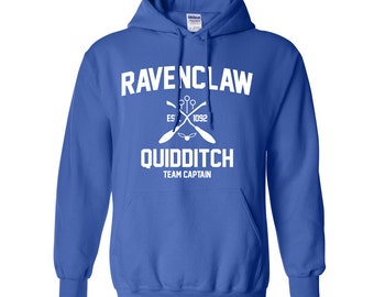 Harry Potter Sweatshirt Ravenclaw Sweatshirt Harry Potter Ravenclaw Quidditch Hogwarts Hoodie Sweater Sweatshirt Crewneck Apparel Unisex
