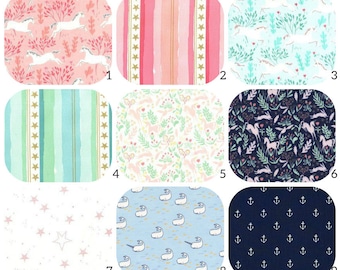 FLANNEL Crib Sheets - Michael Miller, Robert Kaufman - Bassinet, Pack N Play, 4moms, Stokke, Crib Sheets, Changing Cover, Boppy Cover