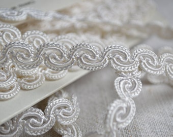 Vintage soutache braid, unused Made in France 2 yards