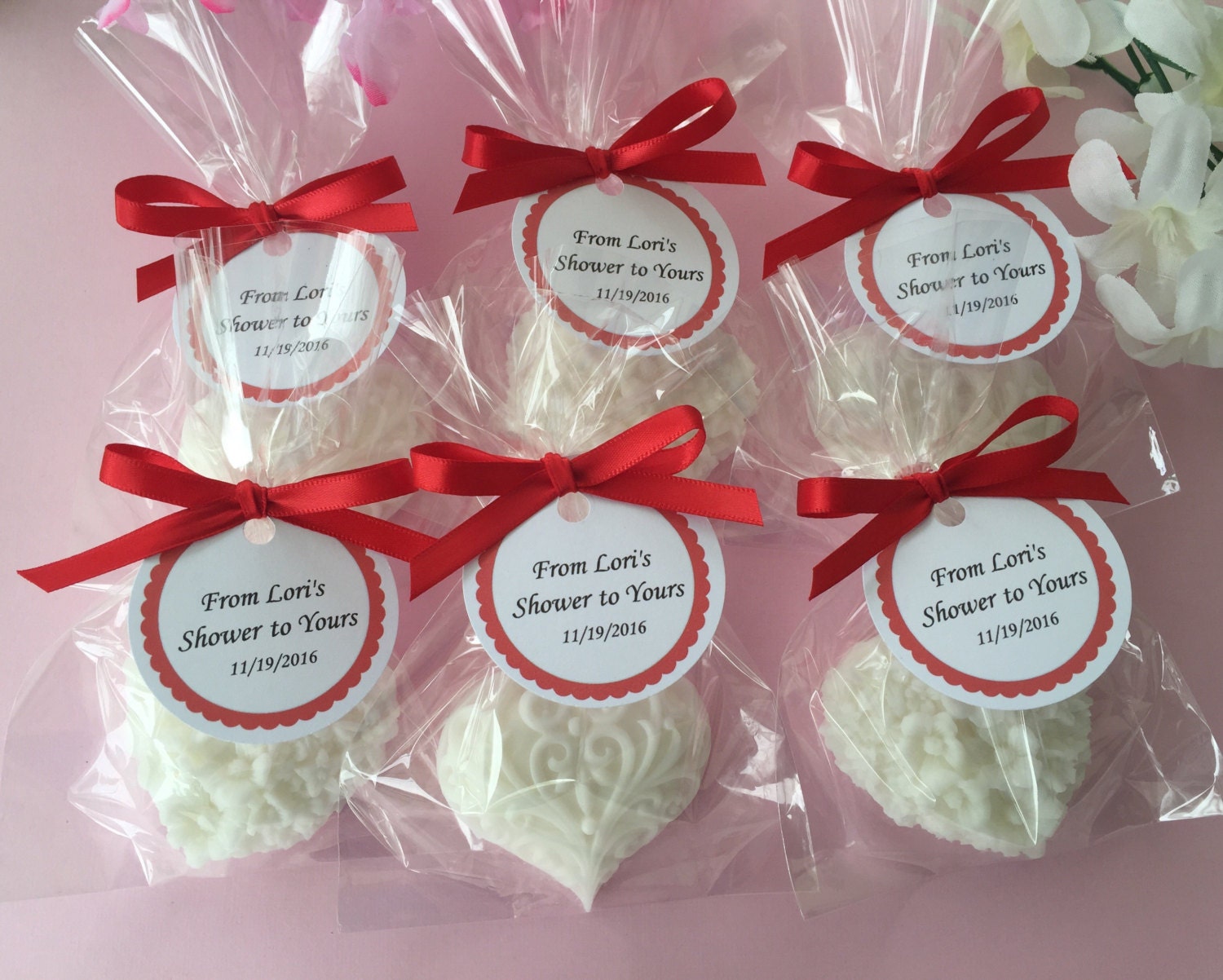 Heart Soap Favors Set Of 10 Wedding Soap Favors Shower