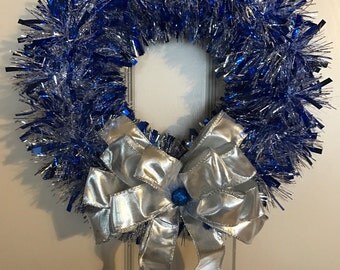 Hanukkah Wreath. Christmas Wreath. Holiday Wreath. Winter Wreath. Glitterball Wreaths