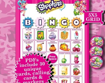 Shopkins printable | Etsy