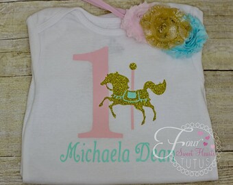 carousel horse shirt