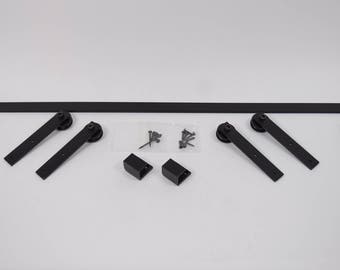 Custom Sized Media Cabinet Sliding Door Hardware Kit