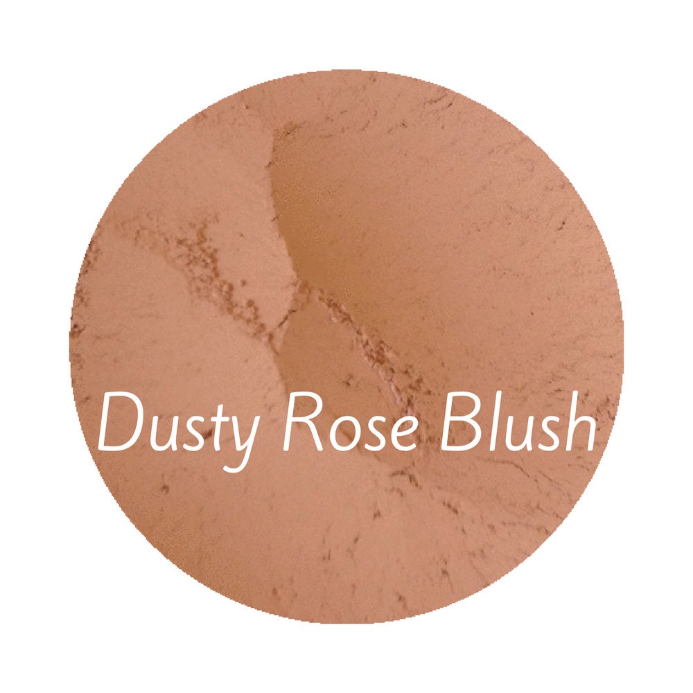 Mineral Makeup Dusty Rose Blush Natural Makeup Rose Blush