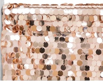 Payette Backdrop, Sequin Backdrop Panel, Large Payette Sequin Drape, Size 10ft Height x 52" Width