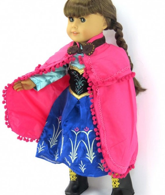 Frozen Anna Dress for the American girl doll