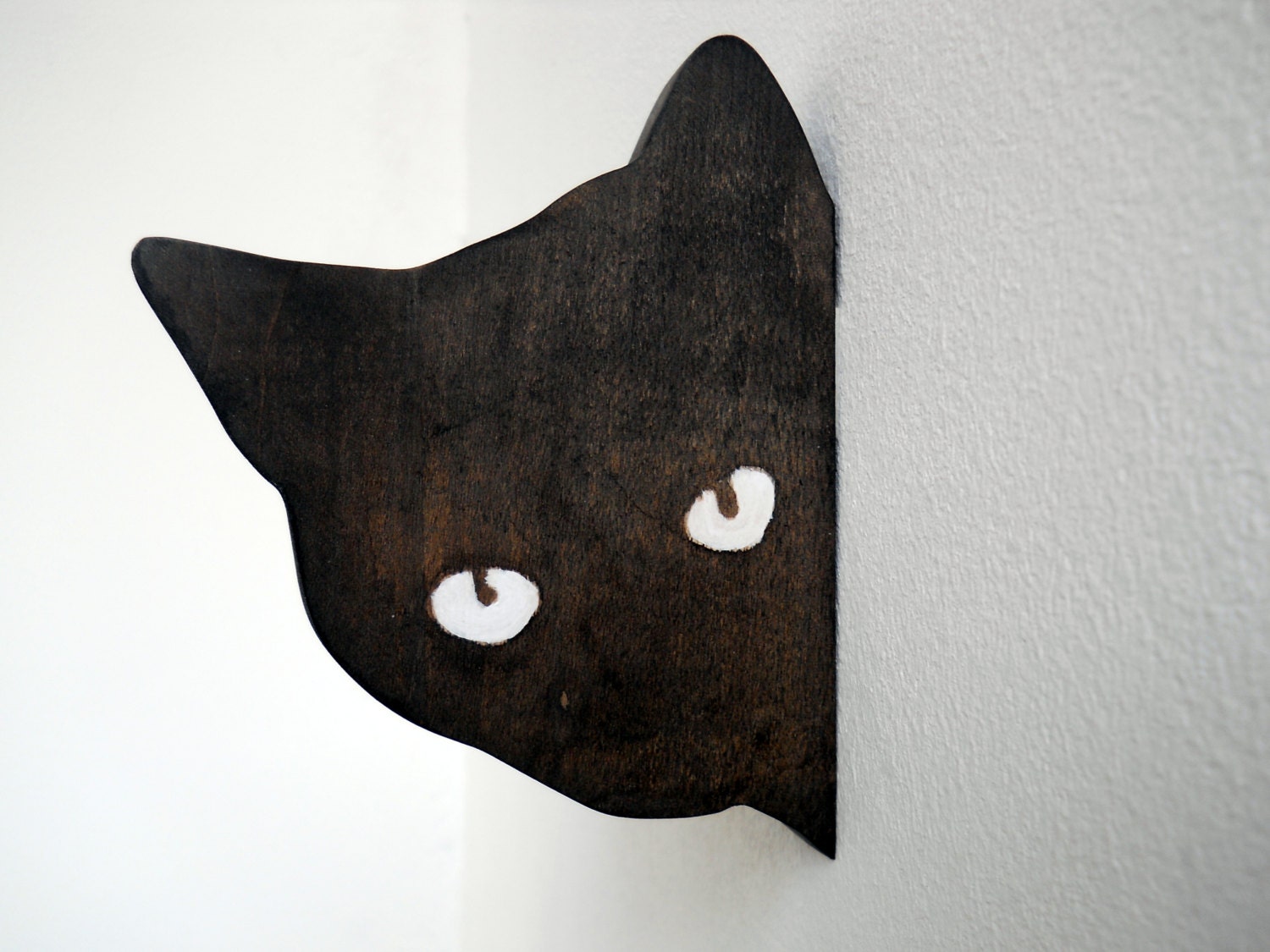  Black  cat  decor Cat  sculpture Minimalist  home decor Minimal