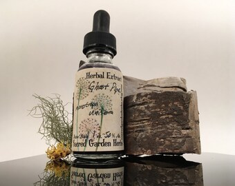 Ghost Pipe Tincture (Wildcrafted Monotropa Uniflora)