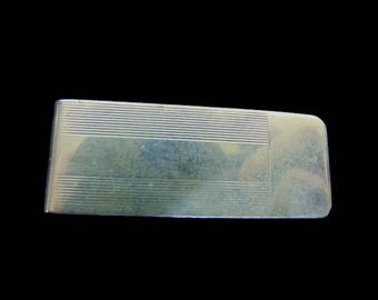 Vintage Estate Tiffany & Co Sterling Silver Money Clip, 21.4g E2527