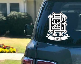 GRIZ Free shipping bassnectar pretty lights music festival hippie vinyl car decal Yeti cup sticker Okeechobee Hulaween Bonnaroo