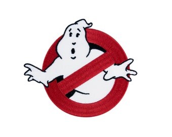 Ghostbusters No Ghosts Logo GB1 Uniform Embroidered Iron On Patch Iron on Applique