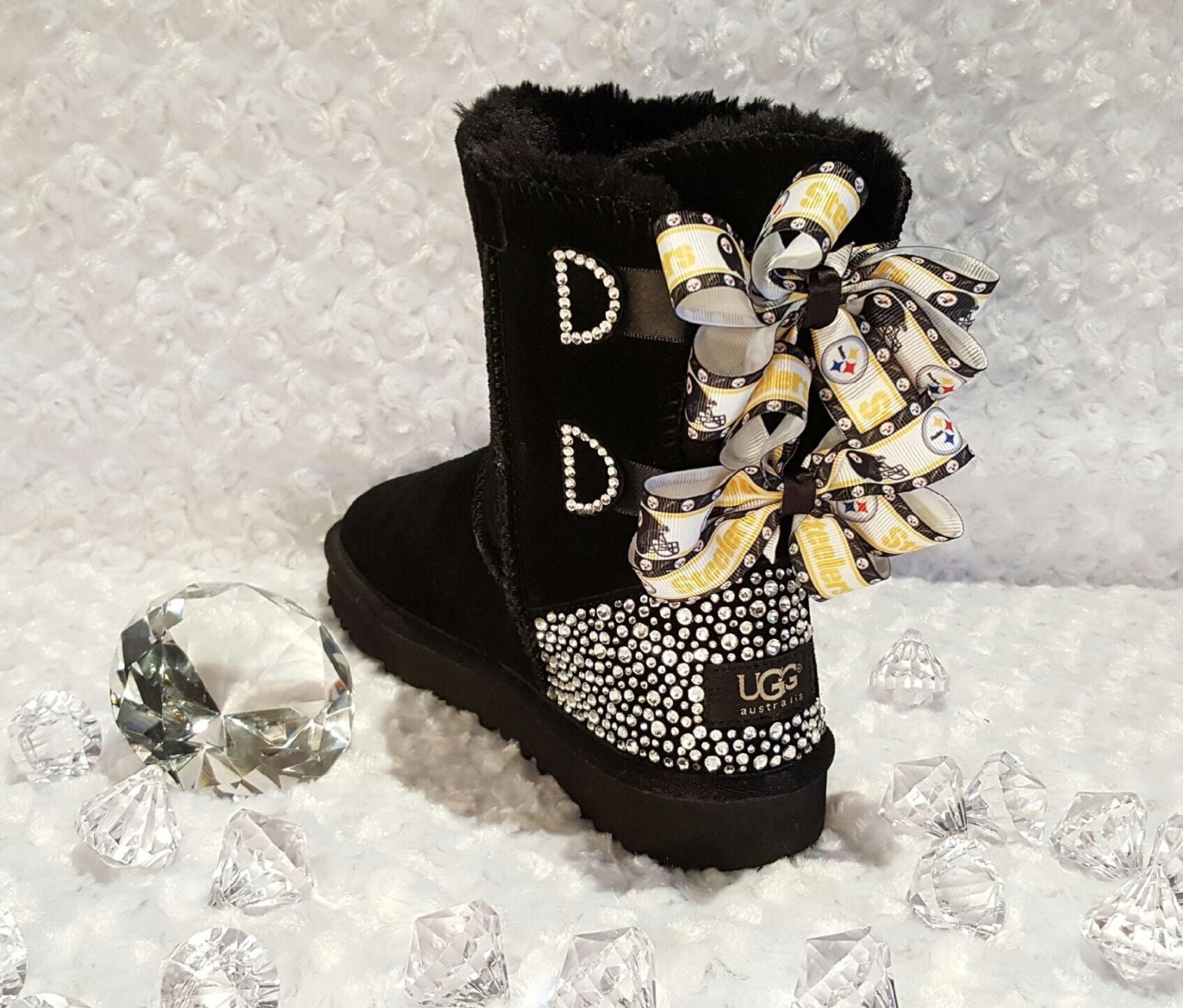Bling UGG boots custom UGG boots bailey bow uggs bling