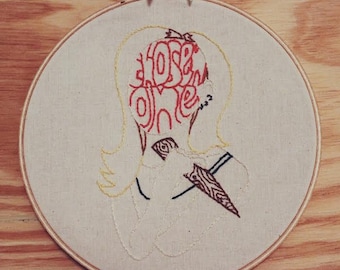 Buffy The Vampire Slayer Embroidery Pattern