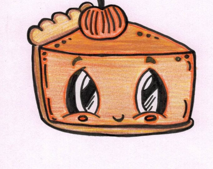 Pumpkin Pie Cartoon