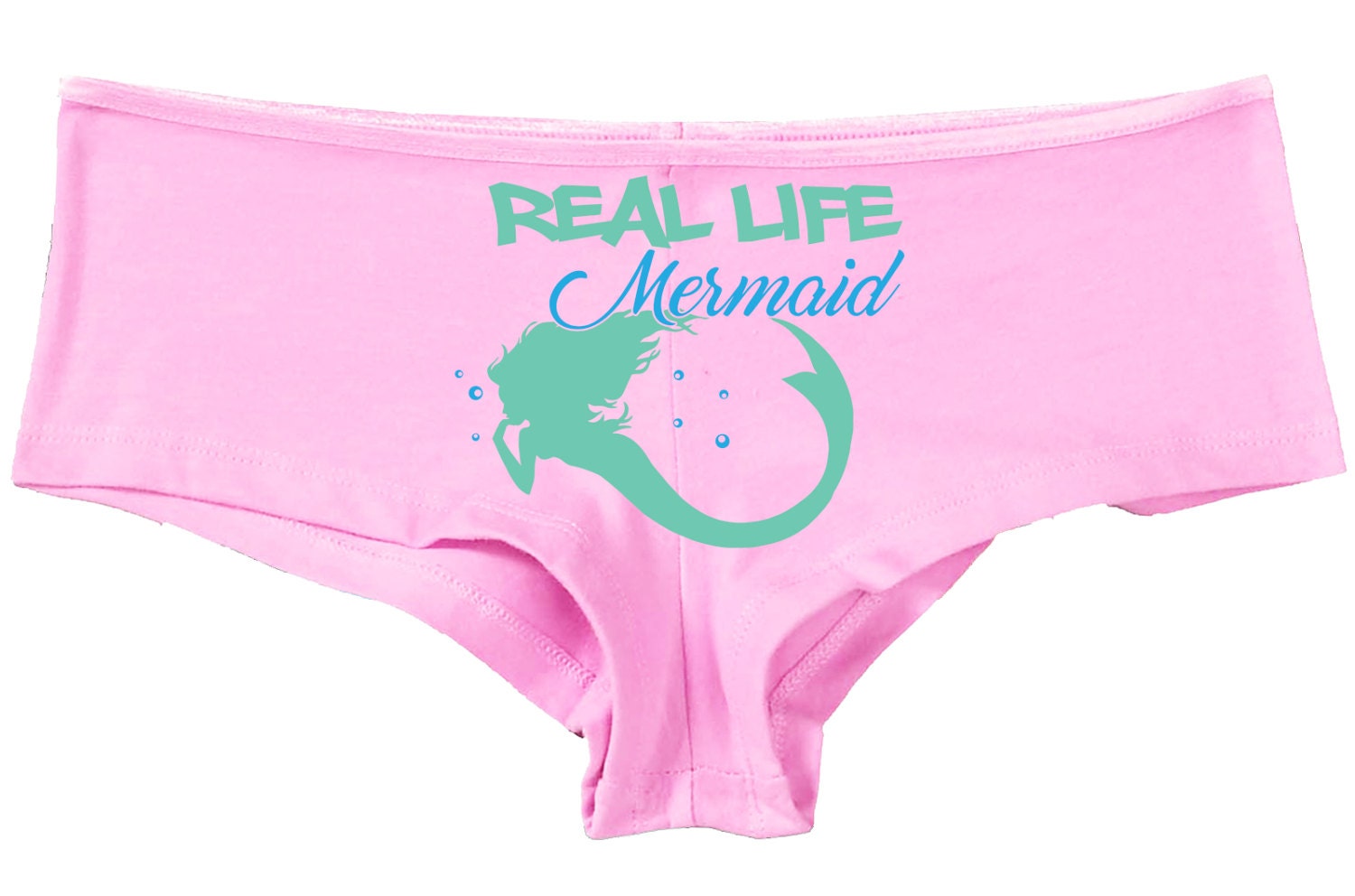 REAL LIFE MERMAID panties boy short boyshort lots color