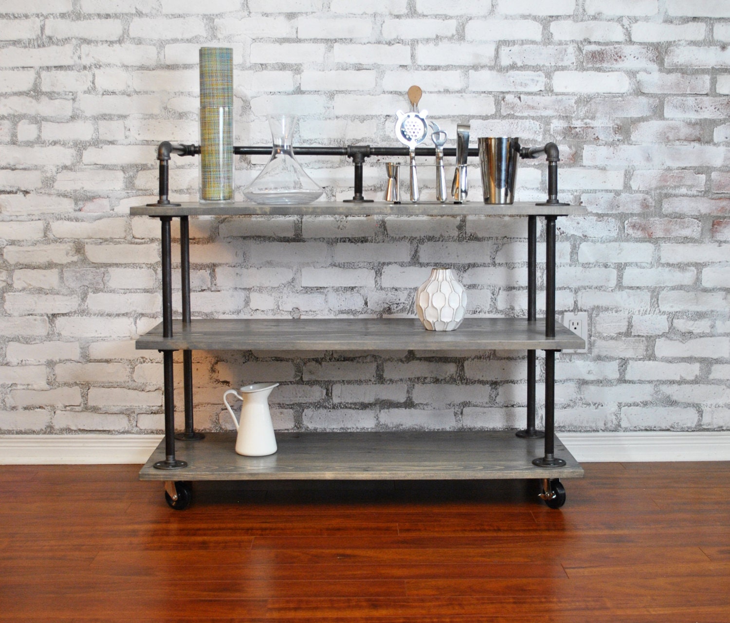 Rustic Bar Cart