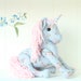 blue unicorn plush