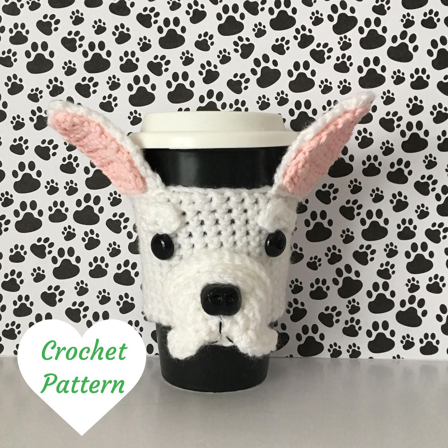 Crochet Dog Pattern French Bulldog Crochet Pattern