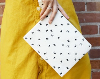Wristlet - Coin purse - Clutch - Wristlet clutch - Handbag - Summer clutch - Bridesmaid Gift - Gift for her