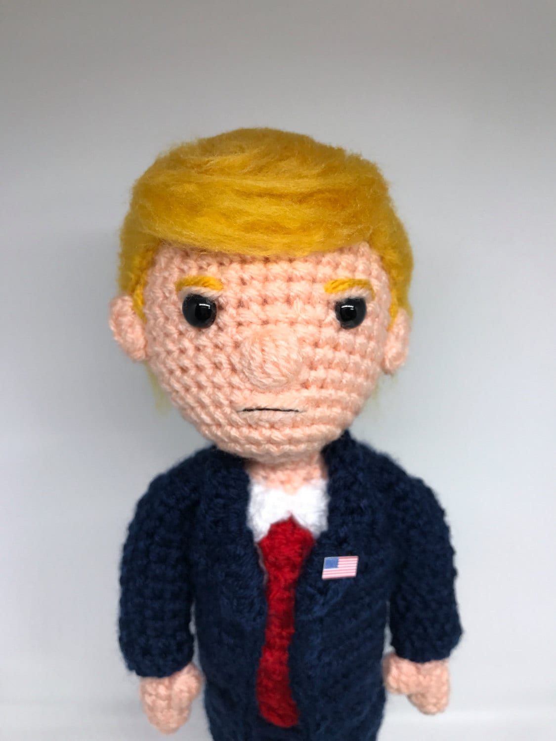 Donald Trump Doll Ready To Ship By TobeyTimeCrochet On Etsy