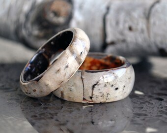 engagement ring natural ring birch wood rings natural wooden ring unique wedding - Wedding Rings Unique engagement ring natural ring birch wood rings natural wooden ring unique wedding - Wedding Rings Unique