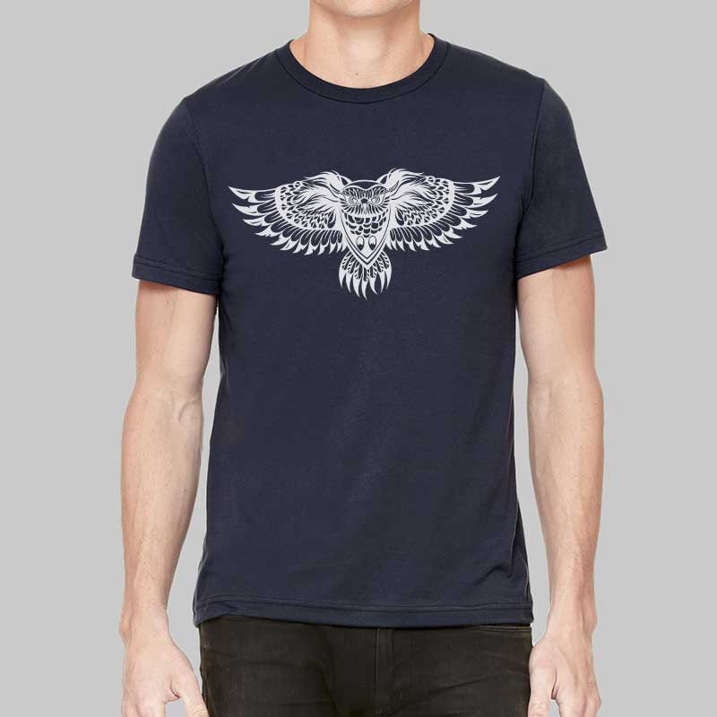 Owl Shirt Owl Graphic Tees for Men Mens Tshirt Graphic