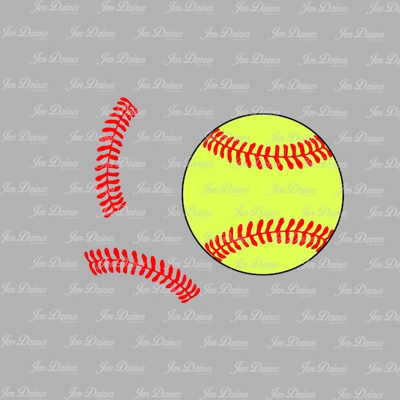 Download Softball stitches SVG DXF EPS, Baseball stitch svg, svg ...