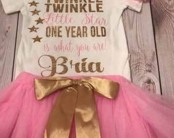 twinkle birthday star outfit clothing