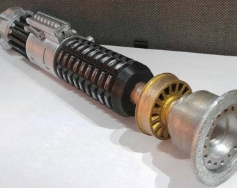 Assembled Obi Wan Kenobi Lightsaber Star Wars A New Hope 3D Printed ABS Cosplay
