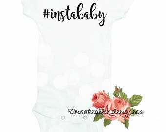 Funny Baby Onesie-Newborn Funny Baby Onesie-Hastag Instagram Baby-Instagram Baby Onesie-Funny Newborn outfit-Hashtag-Funny-Instagram-