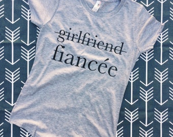 FIANCE SHIRT, ENGAGED Af, Fiance, Girlfriend Fiance Shirt, Bride Tanktop, Engaged Shirt, Resting Bride Face, Fiancee, Bachelorette Shirts