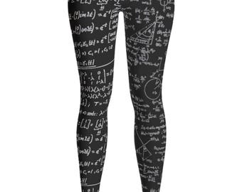 Math Leggings - Engineer Leggings - Math Student Leggings - Engineering Math Leggings - Equation - Summer Leggings - Children - Kids leggins
