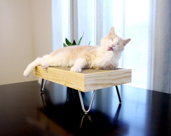 Modern Cat Furniture, Cat Perch, Modern Cat Bed, Cat Cardboard House, Hairpin Leg Furniture, Scratching Post, Cat Bed, Cat Sofa, Cat House