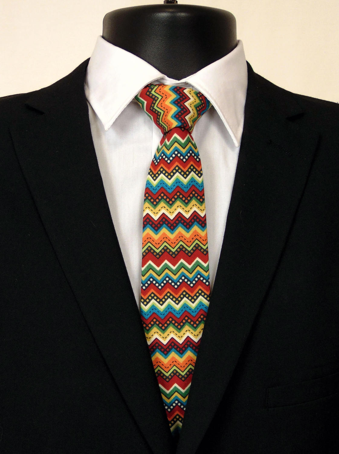 Cinco De Mayo Tie, Mens Necktie, Mens Tie, Mexican, Red, Blue, Orange ...